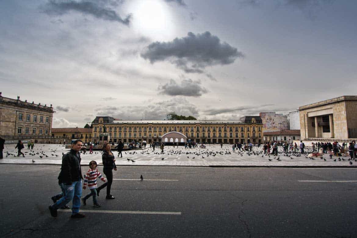 Bogotá city tour Colombia Plaza Bolívar Square