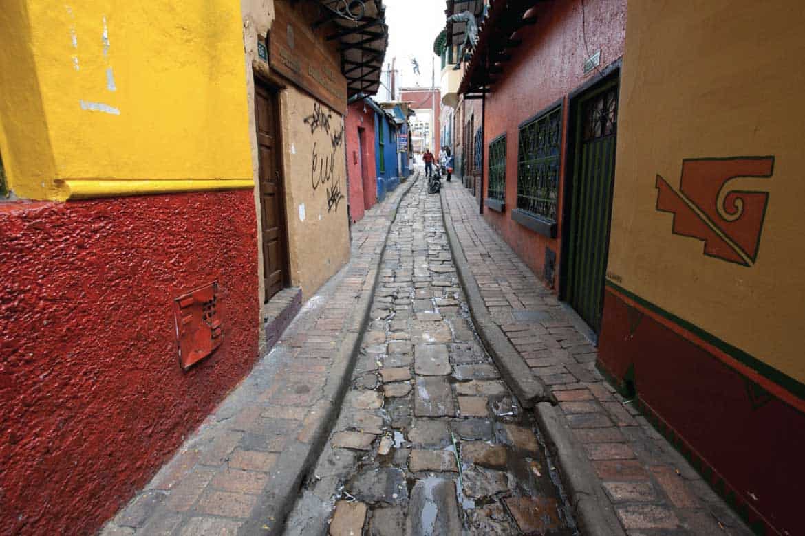 Bogotá city tour Colombia la Candelaria