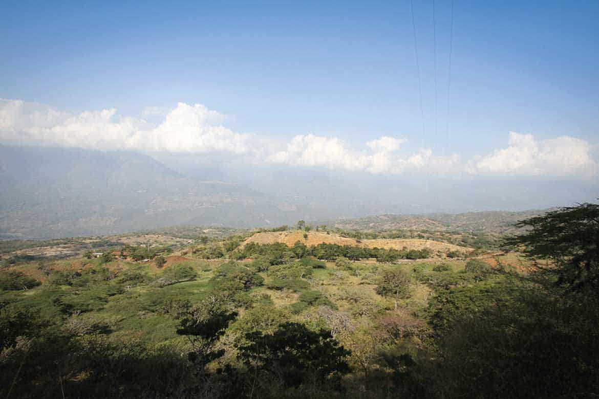 Camino Real Barichara to Guane hiking