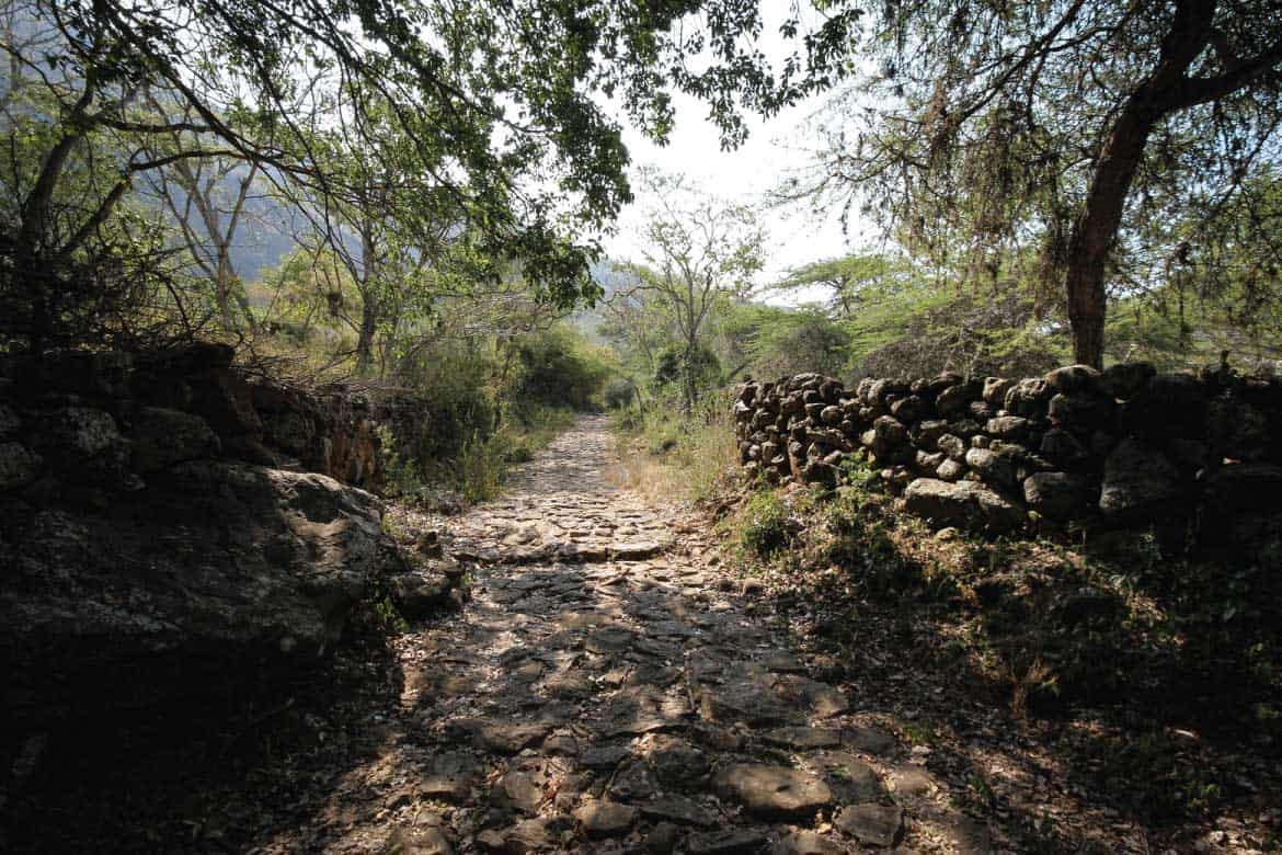 Camino Real Barichara to Guane hiking