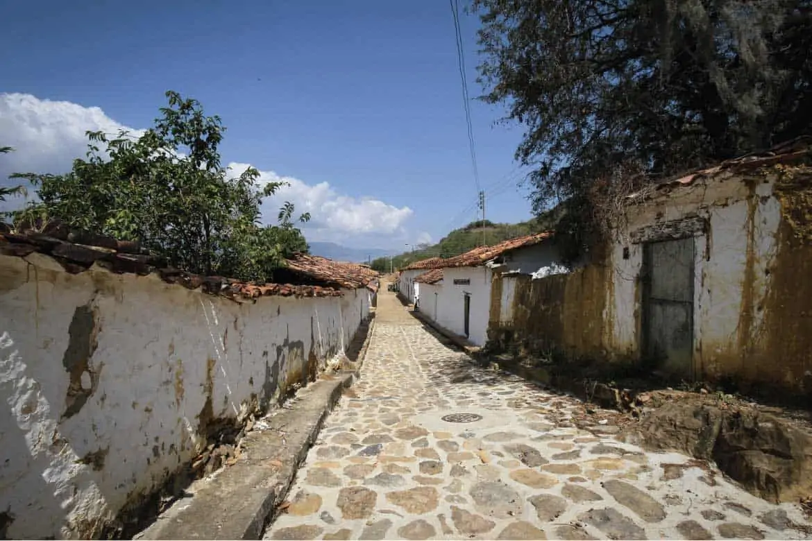 Camino Real Barichara to Guane hiking